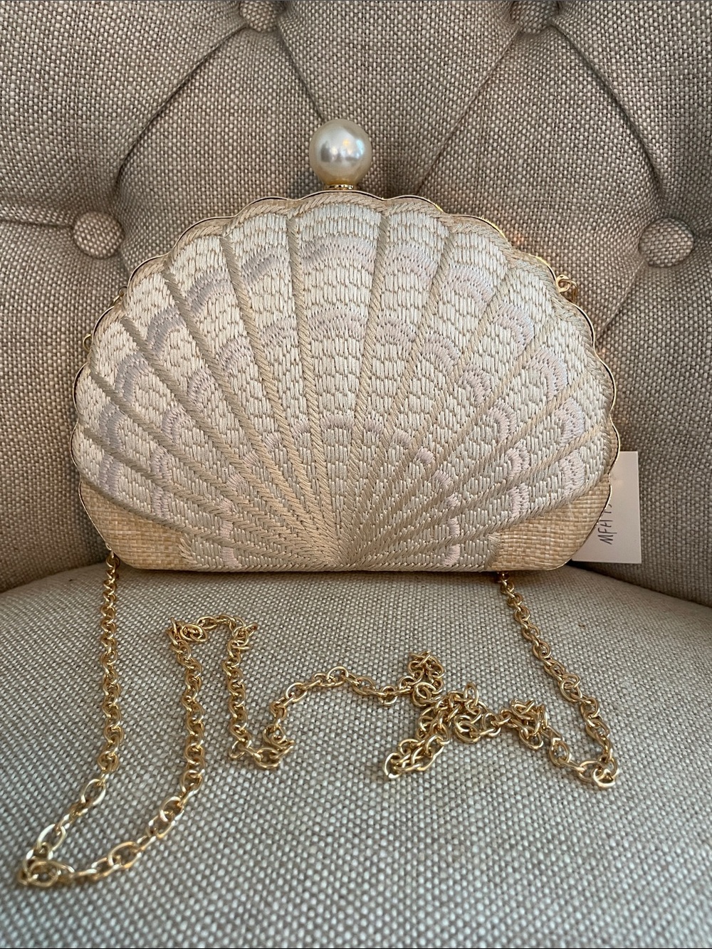 Shiraleah Seashell Evening Clutch